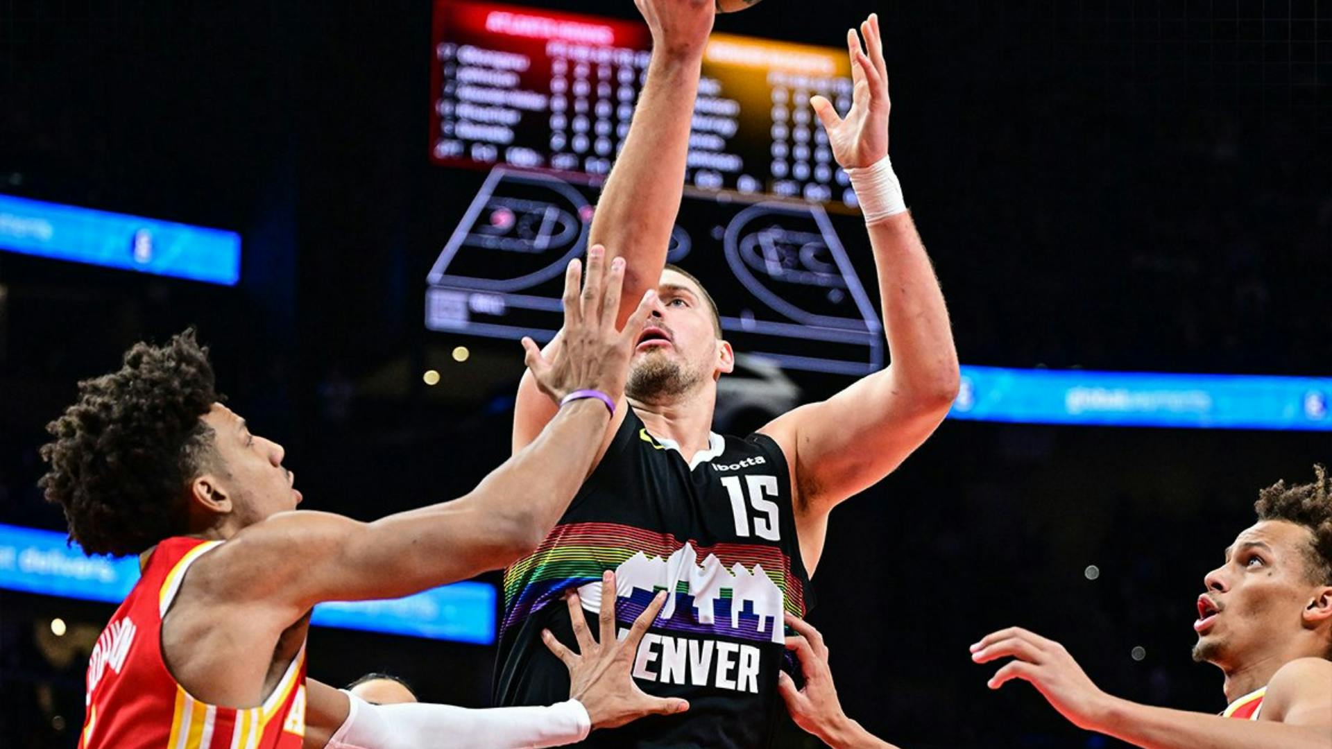 Jokic, Nuggets complete big comeback to frustrate Hawks